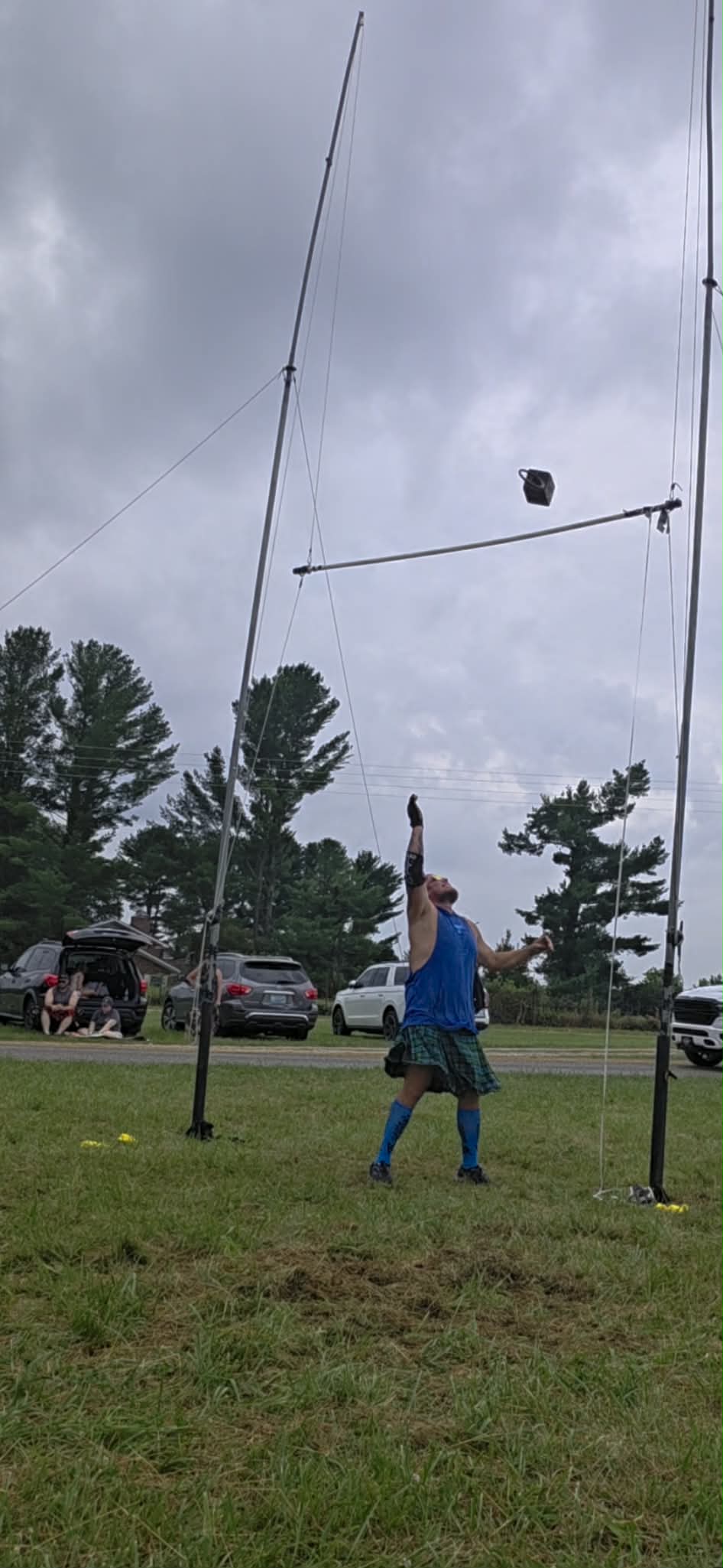 Competing in the heavy events