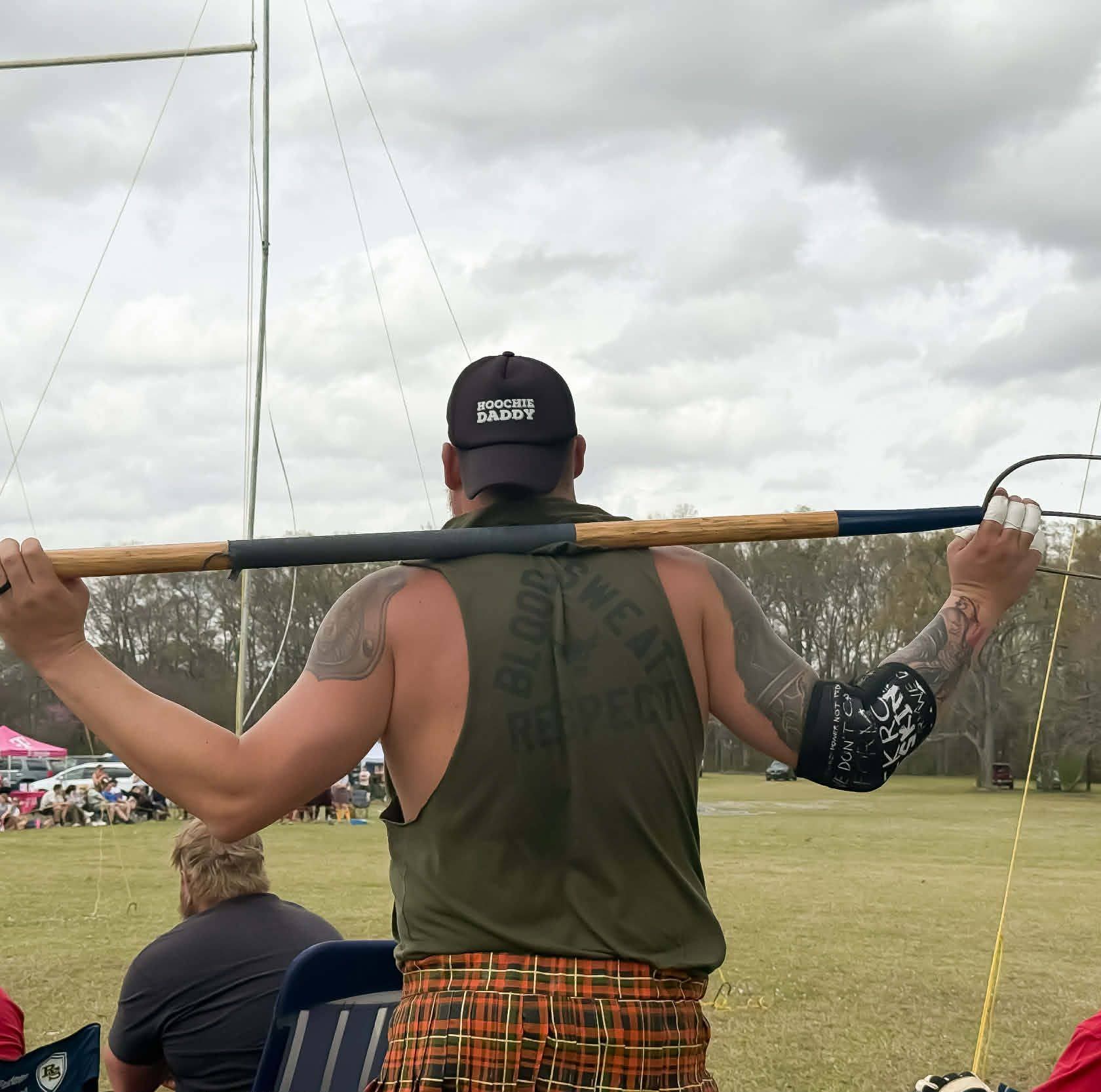 Matthew Kennedy competing in front of the crowd