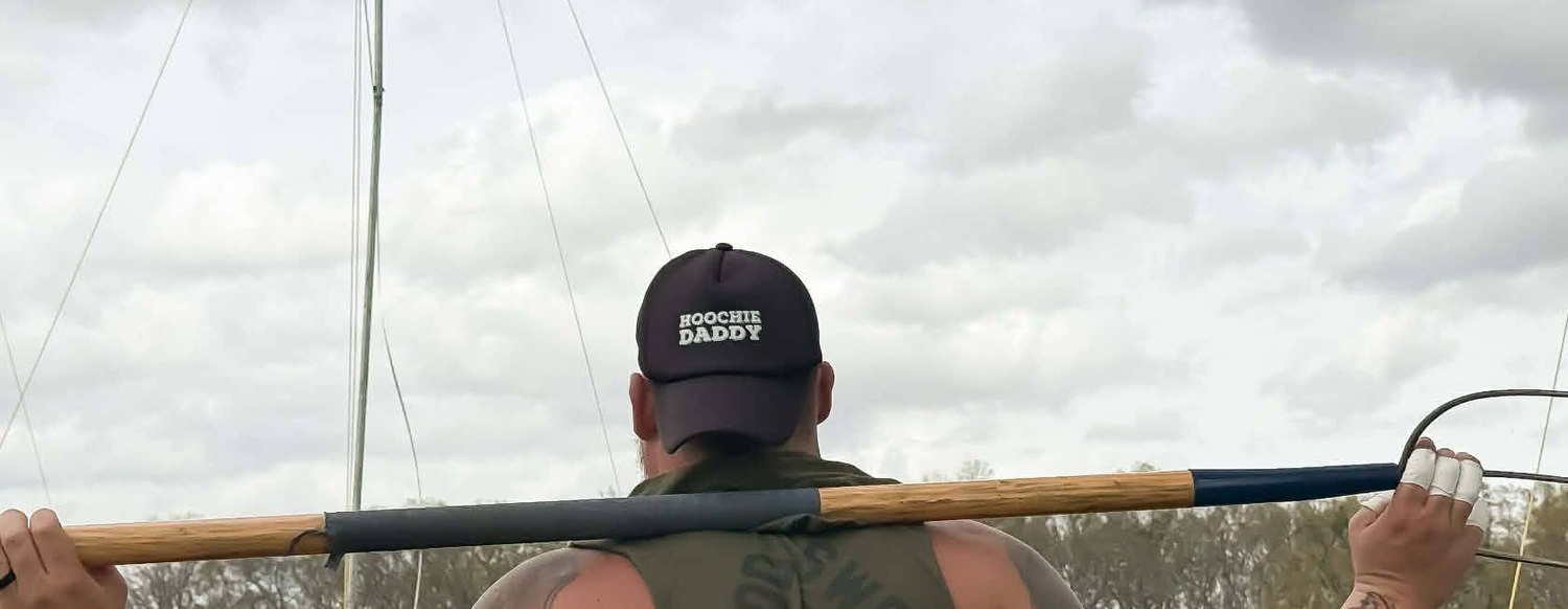 Matthew Kennedy competing in the Highland Games heavy events